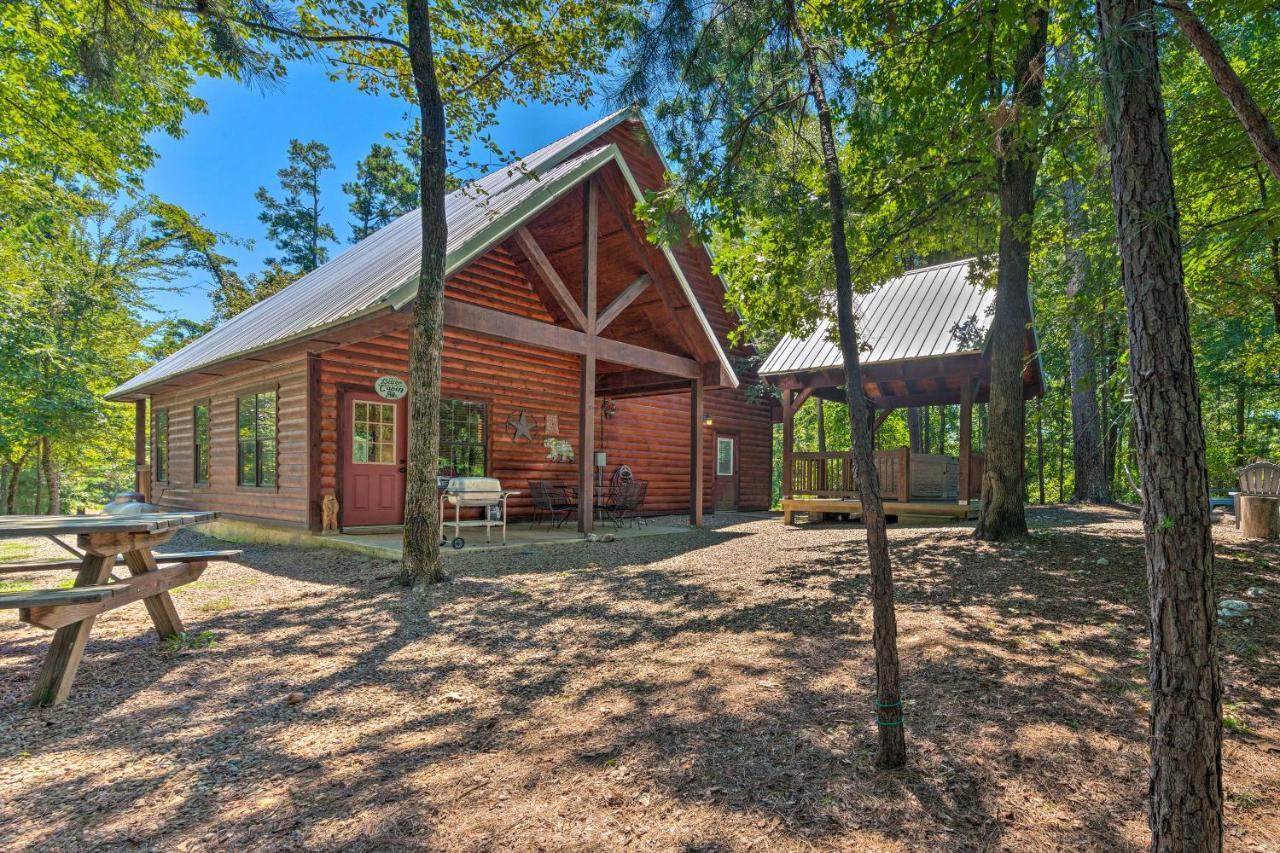 Cabin With Hot Tub And Games, 4 Mi To Beavers Bend! Broken Bow Esterno foto